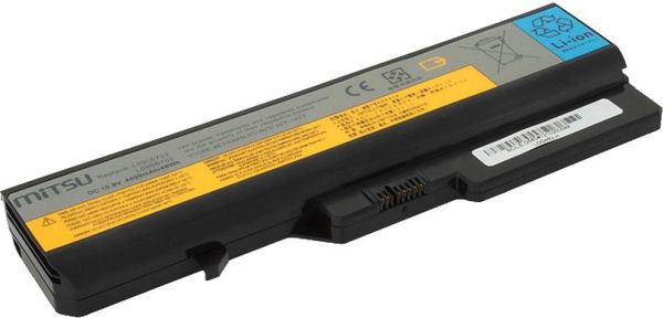 Μπαταρία Laptop Mitsu για Lenovo IdeaPad G460, G560, 4400mAh, 10.8V (BC/LE-G560)
