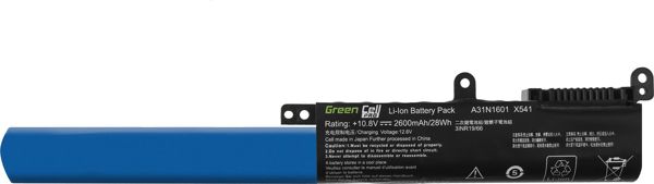 Μπαταρία Laptop Green Cell A31N1601 για Asus (AS94PRO) - Συμβατή Μπαταρία Υψηλής Χωρητικότητας