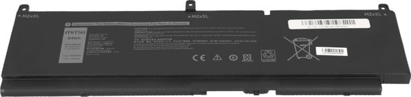 Μπαταρία Laptop Mitsu για Dell Precision 15 7550, 7560 και 7760, Συμβατή Μπαταρία Υψηλής Απόδοσης PKWVM