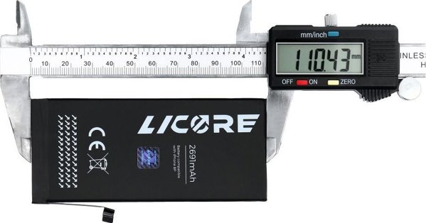 Μπαταρία Smartphone Licore για iPhone 8 Plus 2691 mAh - Υψηλής Απόδοσης