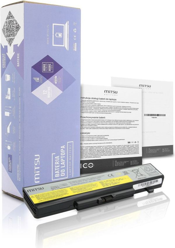 Mitsu Μπαταρία για Lenovo IdeaPad Y480, 4400 mAh, 11.1 V (BC/LE-Y480)