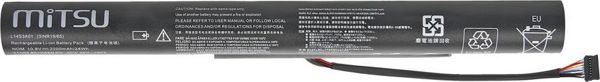 Mitsu Μπαταρία Laptop για Lenovo IdeaPad 100-15IBY, Υψηλής Χωρητικότητας, BC/LE-100