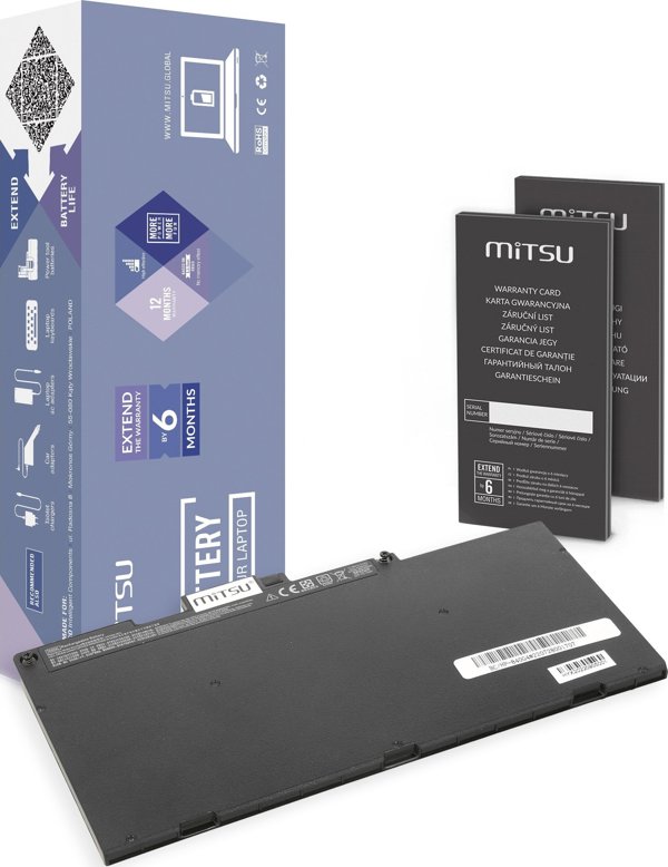 Μπαταρία Laptop Mitsu TA03XL για HP EliteBook 745, 755, 840, 850 G4 14u 15u G4