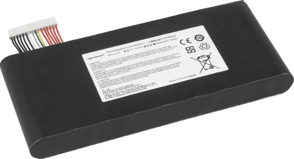 Bateria Movano do MSI Leopard GP65, GT72, GT76, WT72