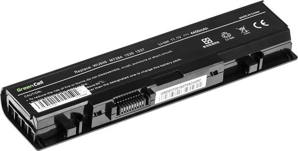 Μπαταρία Laptop Green Cell για Dell Studio 1500, 1535, 1536, 1537, 1555, 1557, 1558, WU946, 11.1V, 6-Cell (DE07)