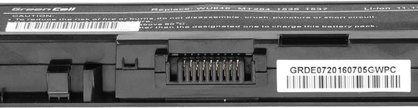Μπαταρία Laptop Green Cell για Dell Studio 1500, 1535, 1536, 1537, 1555, 1557, 1558, WU946, 11.1V, 6-Cell (DE07)