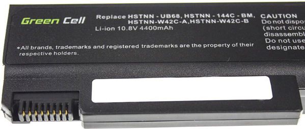 Μπαταρία Laptop Green Cell HP14 για HP EliteBook 6930p, 8440p, ProBook 6530b, 6550b, 6730b, 6735b