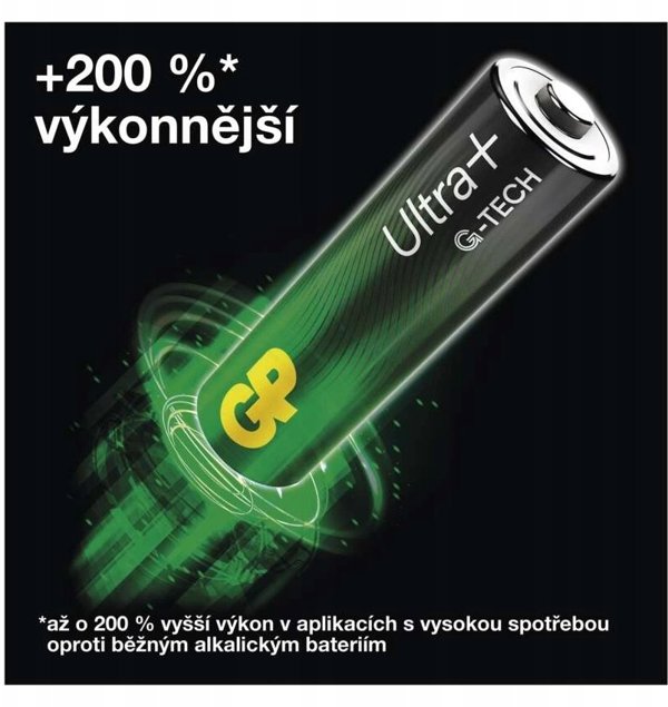 Bateria GP AA Ultra+ Alkaline LR06 bl/10
