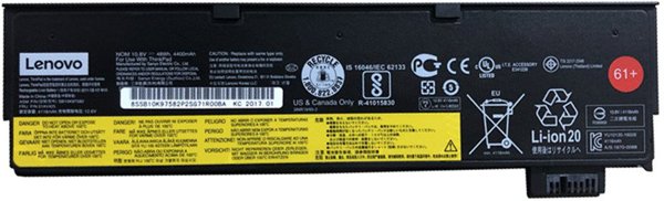 Lenovo Μπαταρία Laptop 6-Cell (5706998578013)