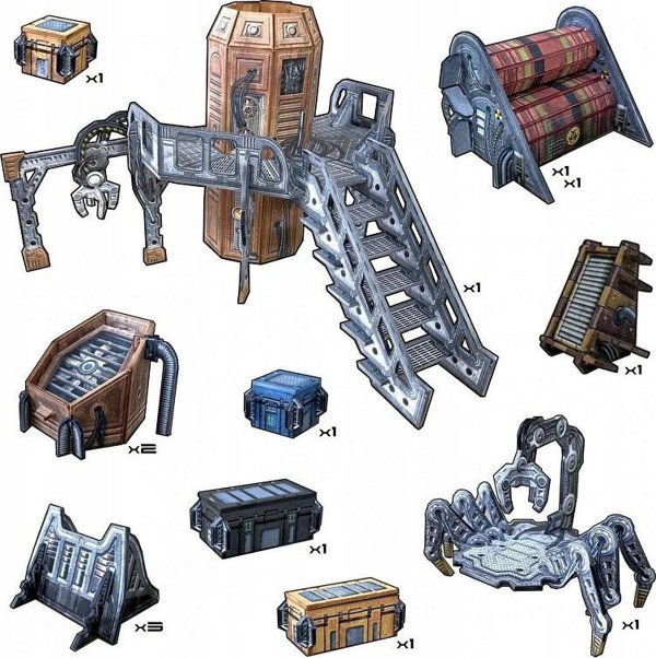 Battle Systems Ltd Engineering Sector - Επιτραπέζιο Σκηνικό για Επιτραπέζια Παιχνίδια (Terrain)