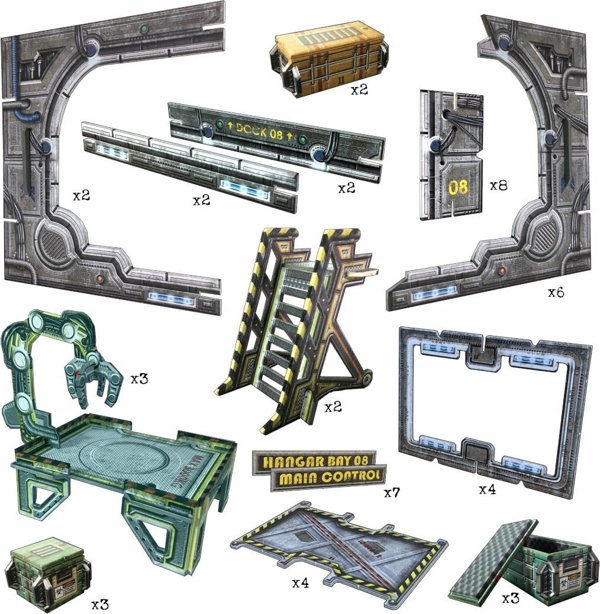 Battle Systems Ltd Arrival Bay Επιτραπέζιο Σκηνικό για Επιτραπέζια Παιχνίδια (Tabletop)