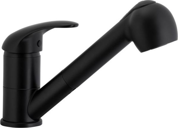 KFA Indria όρθια μαύρη βρύση κουζίνας (6613-110-81)