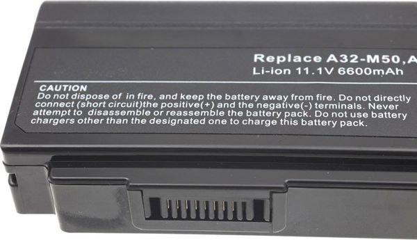 Bateria Green Cell do Asus N43 N53 G50 L50 M50 M60 A32-M50 10.8V 9 cell (AS09)