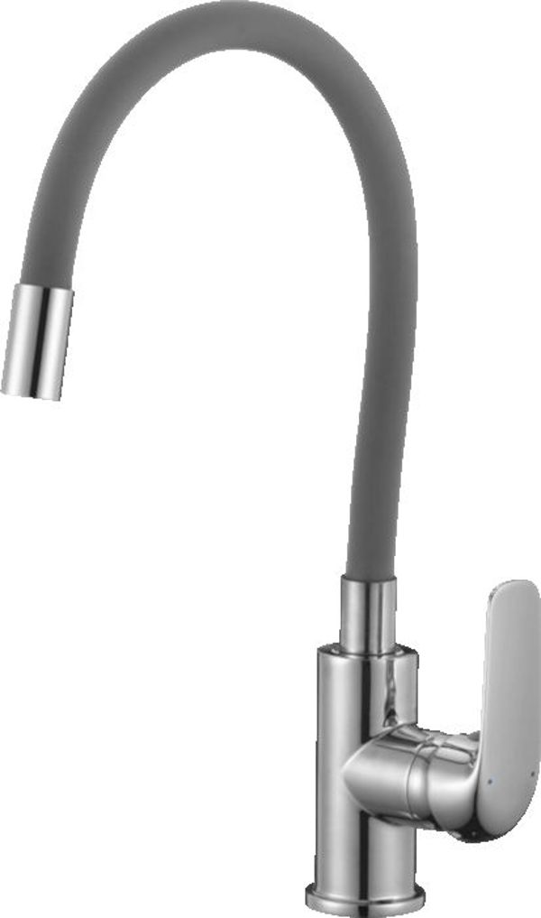 Βρύση Κουζίνας Kuchinox Elza Επιτραπέζια Γκρι (KCH146502/ALL)