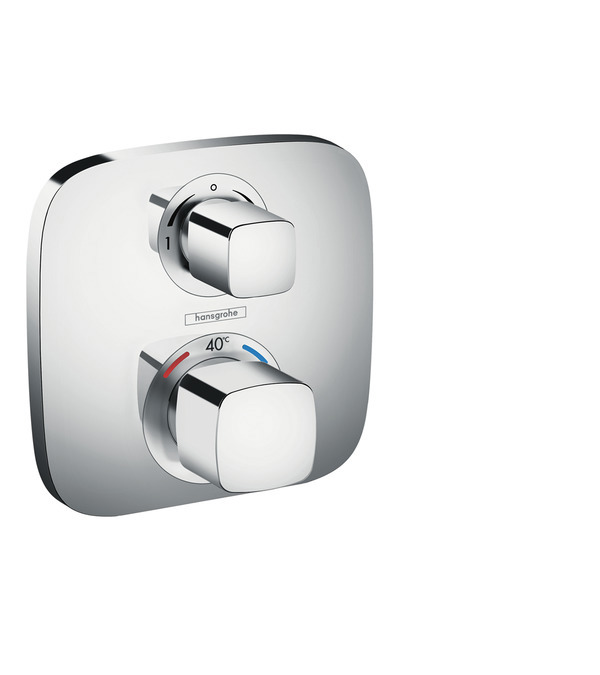 Hansgrohe Ecostat E Θερμοστατική Μπαταρία Ντους Χρωμέ (15708000)