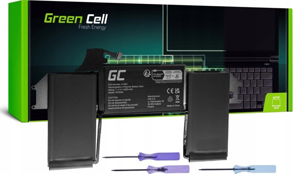 Μπαταρία Green Cell A1965 για Apple MacBook Air 13" A1932, A2179 (2018, 2019, 2020)