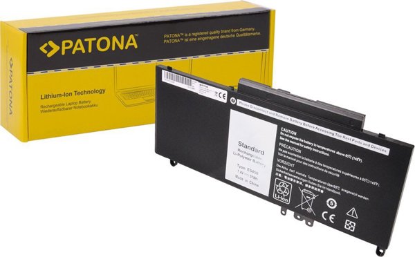 Μπαταρία Patona για Laptop Dell E5450, 7000mAh, Li-Pol, 7.4V, 8V5GX