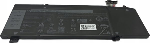 Μπαταρία Dell 60Wh 4-Κυψελών Li-Polymer για Laptop - Γνήσια