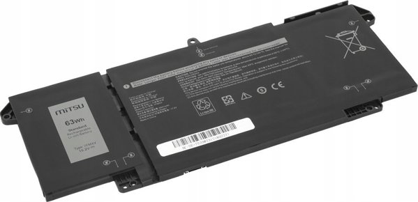 Μπαταρία Mitsu 7FMXV για Dell Latitude 5320, 7320, 7420, 7520 - 15.2V