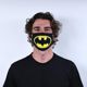 Batman Προστατευτική Μάσκα Προσώπου 3 Στρώσεων, 100% Βαμβακερή, Σετ 2 Τεμαχίων, Πλενόμενη
