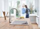 Bateria kuchenna Grohe Grohe bateria zlewozmywakowa Concetto, stal nierdzewna 31483DC2
