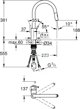 Bateria kuchenna Grohe Grohe bateria zlewozmywakowa Concetto, stal nierdzewna 31483DC2