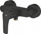 Bateria prysznicowa Grohe Grohe jednouchwytowa bateria prysznicowa Eurosmart czarny mat 335552433