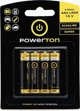 Powerton Αλκαλικές Μπαταρίες AAA (LR03) 1.5V, 4-Pack Blister