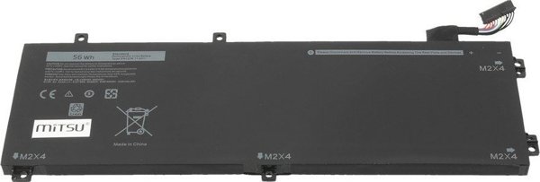 Μπαταρία Mitsu για Dell XPS 15 9550 - RRCGW 4910 mAh (56 Wh) 11.4 Volt