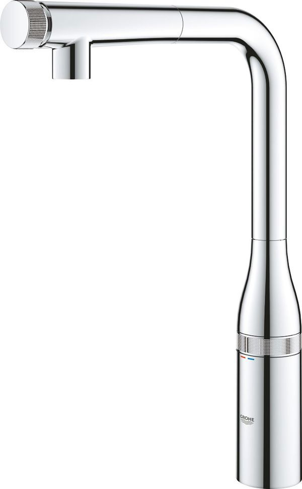 Μπαταρία κουζίνας Grohe Essence επιτραπέζια χρώμιο (31615000)