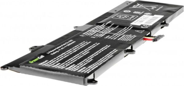 Bateria Green Cell C21-X202 do Asus X201E F201E VivoBook F202E Q200E S200E X202E (AS88)