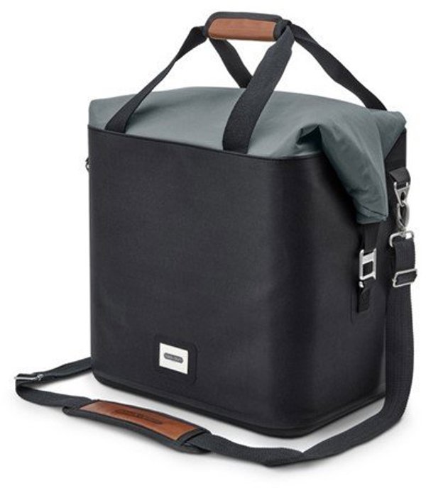 BB-Cooler bag, czarny/kolor lupka, NEW