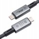 BBC AKYGA Kabel USB AK-USB-45 USB type C m / USB type C m ver. 4.0 240W 40Gb/s 1m