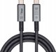 BBC AKYGA Kabel USB AK-USB-45 USB type C m / USB type C m ver. 4.0 240W 40Gb/s 1m