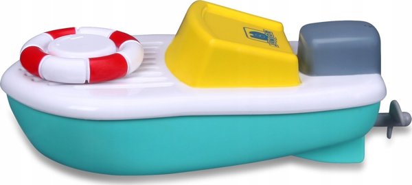 Bburago Junior 89002 Παιδικό Σκάφος με Σωσίβιο - Παιχνίδι Θαλάσσης