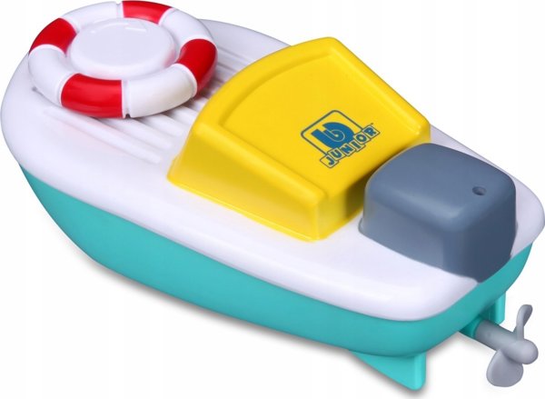 Bburago Junior 89002 Παιδικό Σκάφος με Σωσίβιο - Παιχνίδι Θαλάσσης