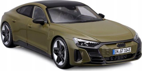 Bburago 2022 Audi RS E-Tron GT Green 1:18 BBURAGO
