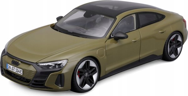 Bburago 2022 Audi RS E-Tron GT Green 1:18 BBURAGO