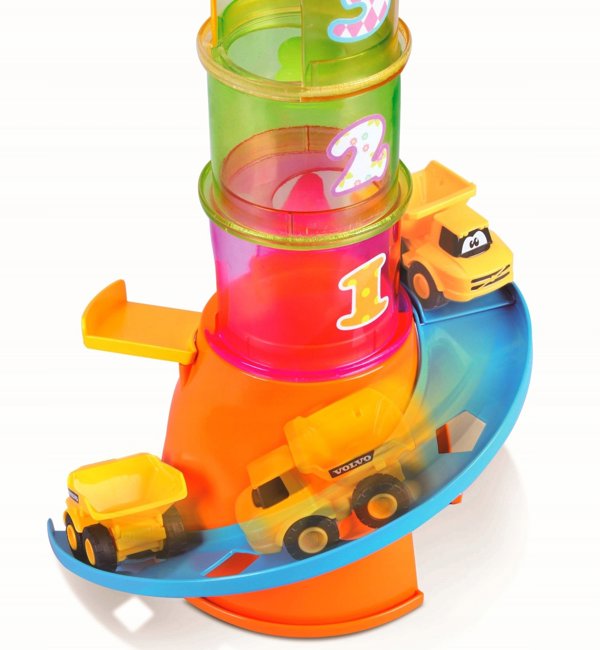 Bburago Bburago junior 88605 Πύργος γερανός με ανατρεπόμενο Volvo 5 σε 1