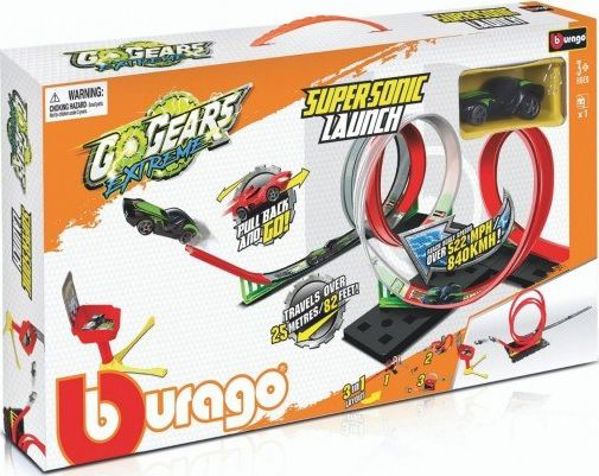 Bburago Πίστα αυτοκινήτου GoGears Extreme Supersonic Launch Μ/1Αυτοκίνητο (GXP-798036)