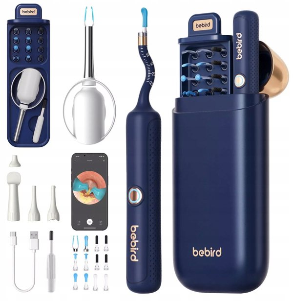 Bebird EarVision Plus I35R | Ωτοσκόπιο με κάμερα για καθαρισμό αυτιών | 1080p