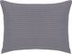 BED COV SET Striped Grey SATEEN 160x200