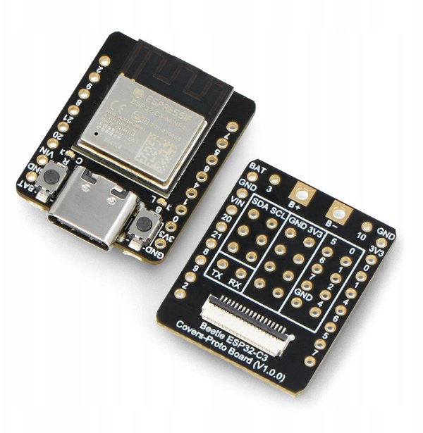 Beetle ESP32 - C3 RISC-V - su Espressif ESP32-C3 RISC-V mikrovaldikliu - WiFi - Bluetooth - DFRobot DFR0868