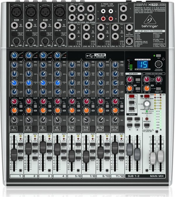 Μίκτη ήχου Behringer Behringer X1622USB 13806248 4033650000000