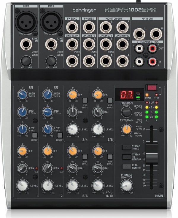Behringer Behringer XENYX 1002SFX Μίκτης ήχου