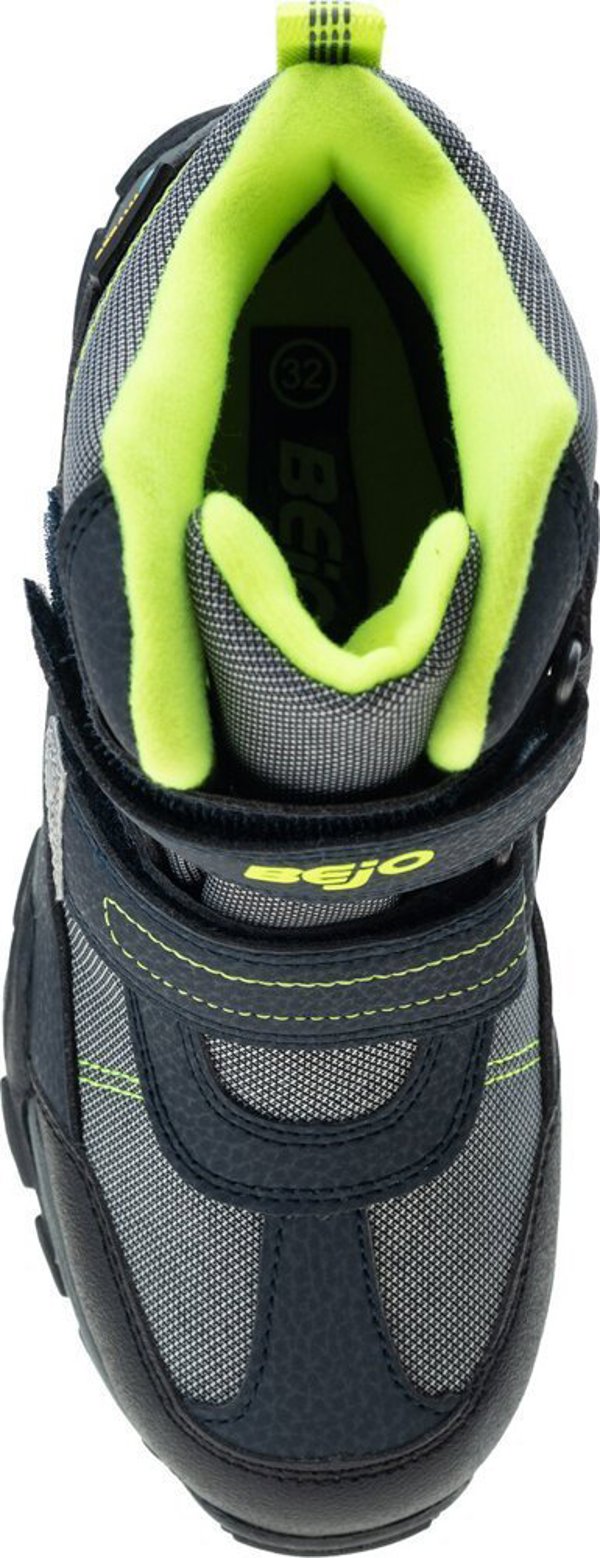 Bejo OBUWIE CLASSIC BATHURSTI JR BLACK/MID GREY/LIME 29