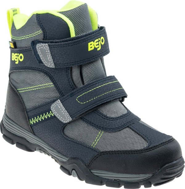 Bejo OBUWIE CLASSIC BATHURSTI JR BLACK/MID GREY/LIME 29