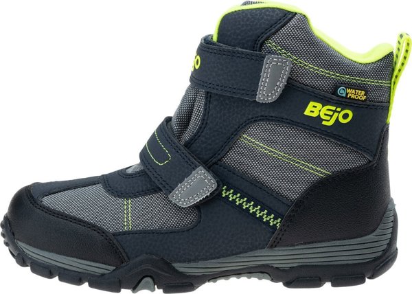 Bejo OBUWIE CLASSIC BATHURSTI JR BLACK/MID GREY/LIME 29