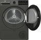 BEKO Dryer Machine | B5T89243M | Energy efficiency class C | Front loading | 9 kg | Heat pump | Digital | Depth 67 cm | Steam function | Black