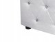 Beliani Κρεβάτι με αποθηκευτικό χώρο AMIENS 180 x 200 cm ανοιχτό γκρι